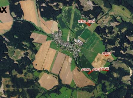 Prodej pozemku, zemědělská půda, 34 659 m²