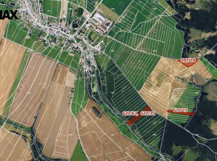 Prodej pozemku, zemědělská půda, 34 659 m²