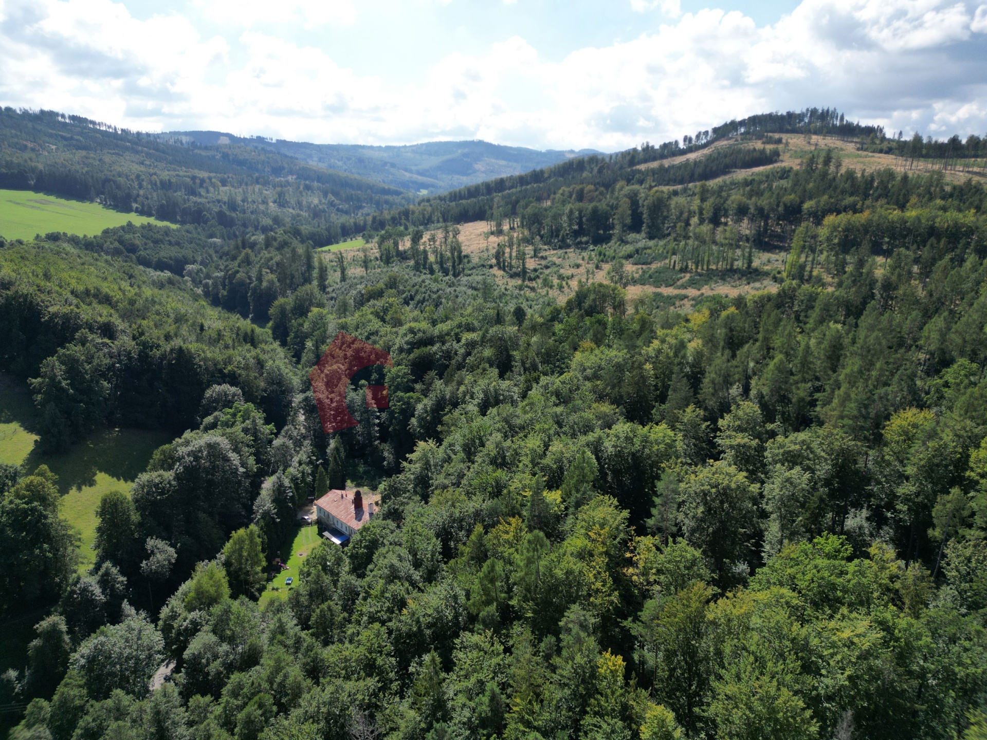 Prodej stavebního pozemku 3055 m2 Ondřejovice, okres Jeseník