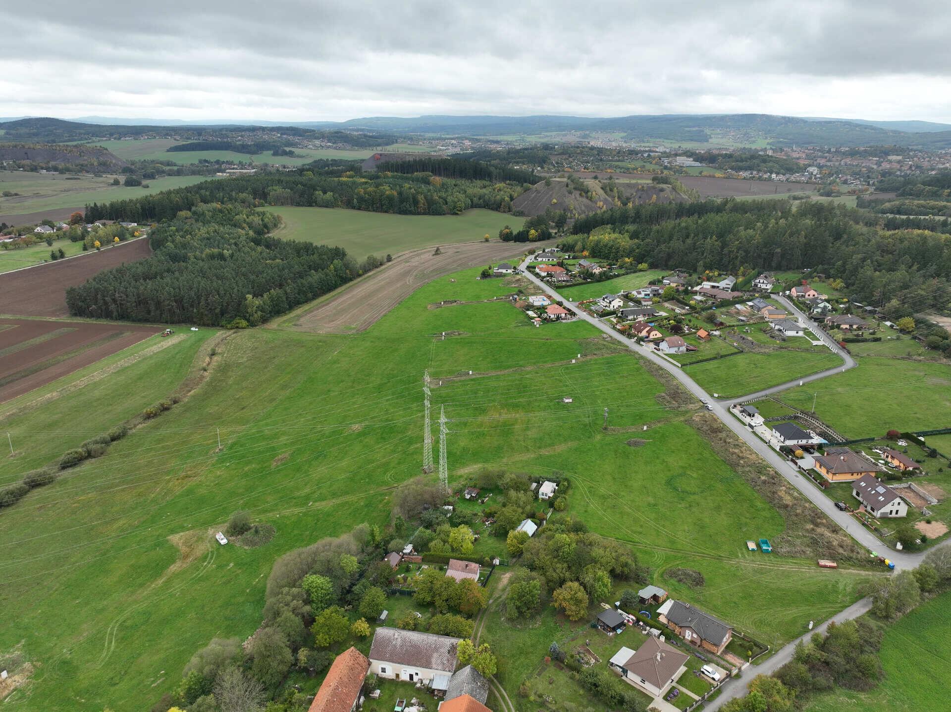 Stavební pozemky v Hájích u Příbramě