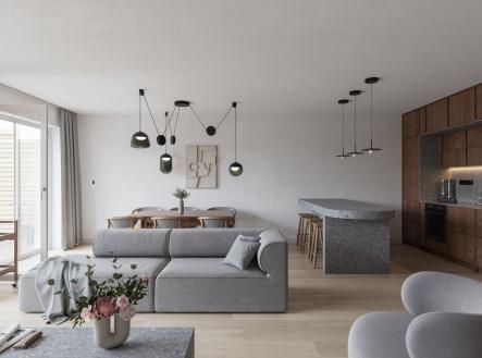 Prodej bytu, 4+kk, 112 m²