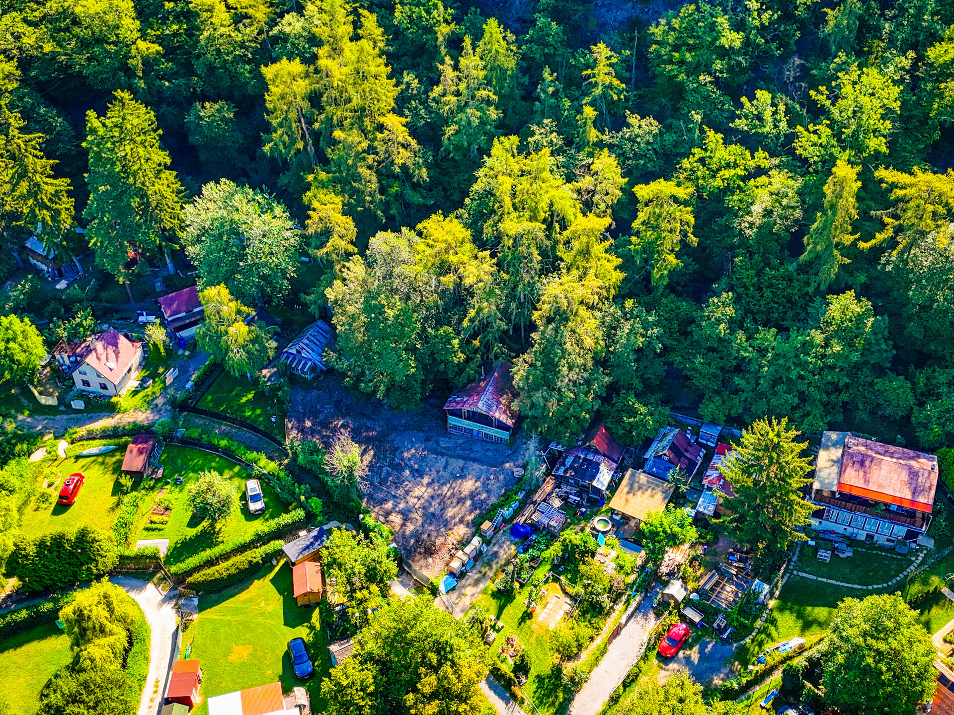 Pozemek o velikosti 335 m2