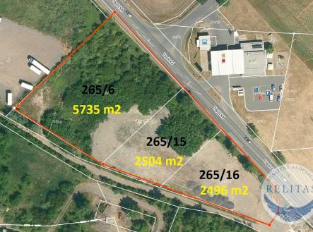 Prodej pozemku pro komerční výstavbu, 10 735 m²