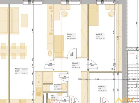 Pronájem - jiné, 84 m²