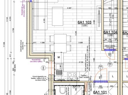 Pronájem bytu, 3+kk, 80 m²