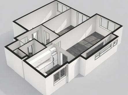 Prodej bytu, 3+1, 76 m²