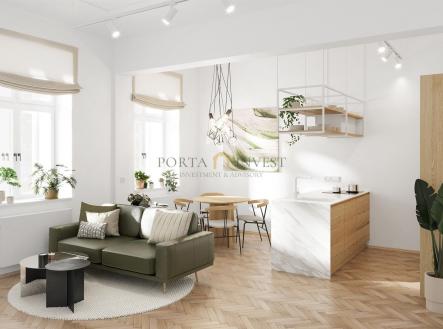 Prodej bytu, 2+kk, 61 m²