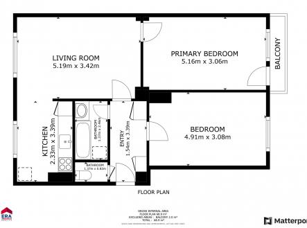 Prodej bytu, 3+1, 63 m²