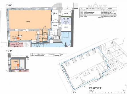 Pronájem kanceláře, 105 m²