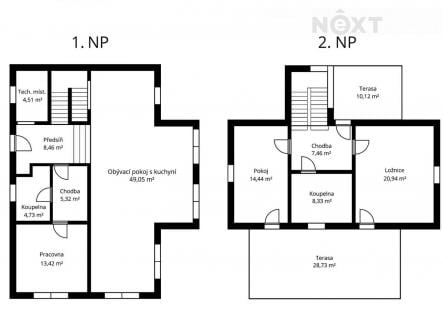 Prodej - dům/vila, 195 m²