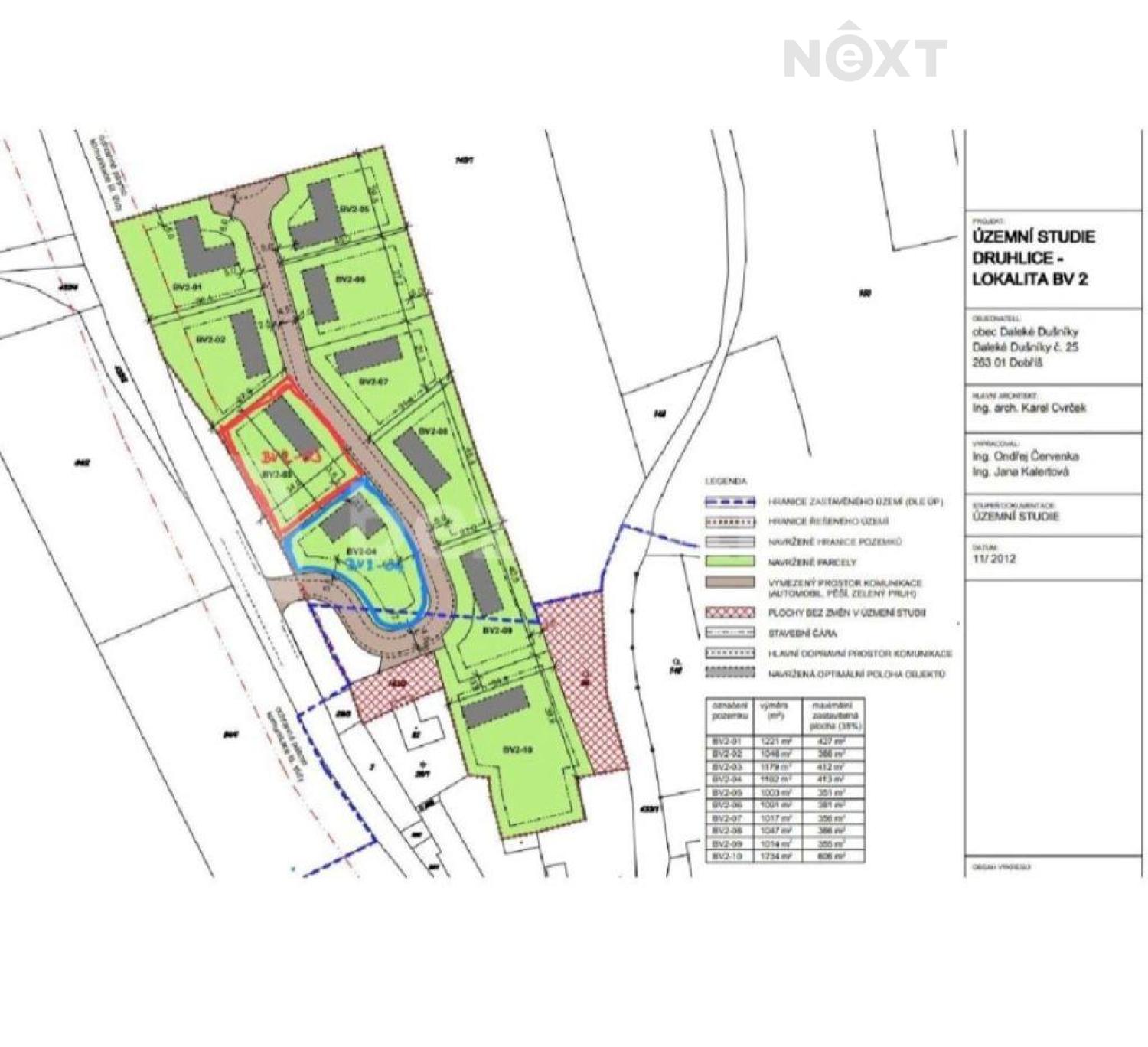 Prodej pozemek Bydlení, 1120㎡