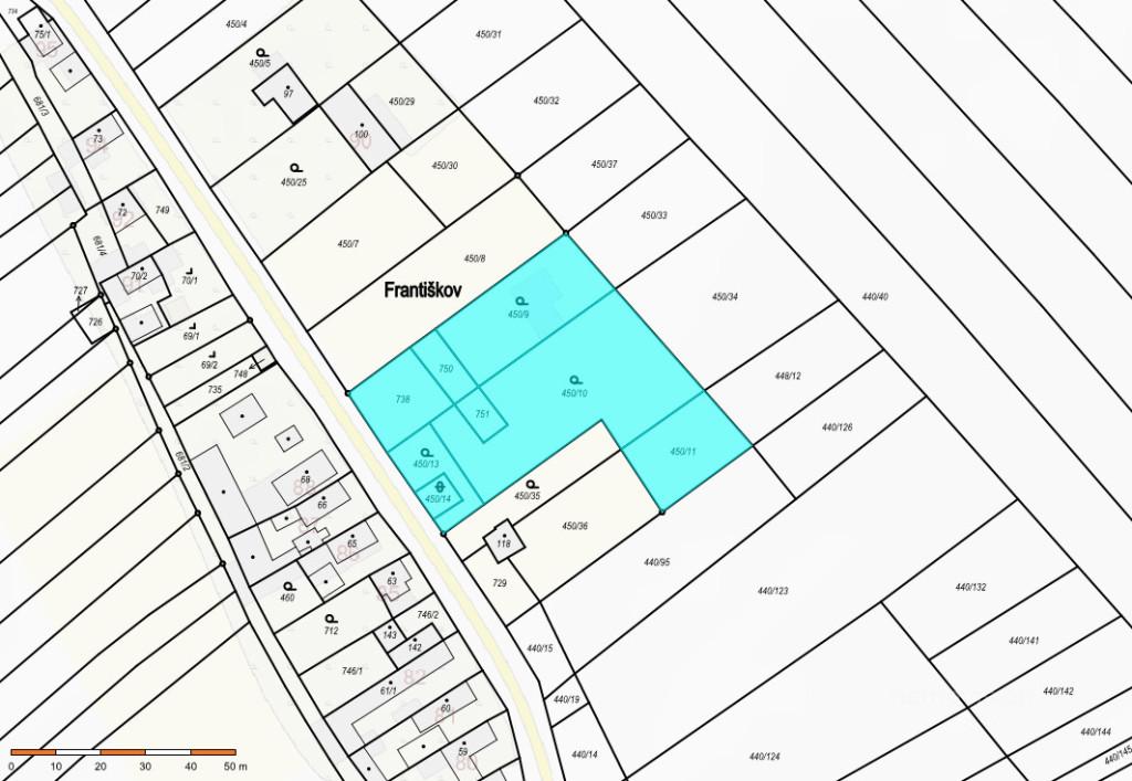 Prodej - pozemku pro bydlení, 2 936 m²