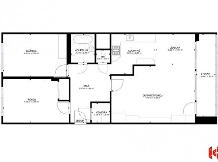 Prodej bytu, 3+1, 78 m²