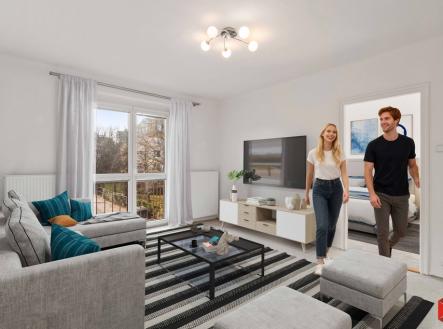 Prodej bytu, 2+1, 56 m²