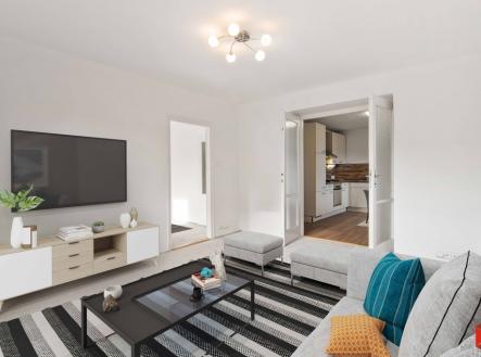 Prodej bytu, 2+1, 56 m²