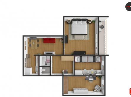 Prodej bytu, 4+kk, 80 m²