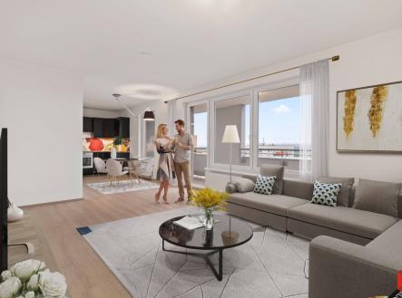 Prodej bytu, 2+kk, 90 m²