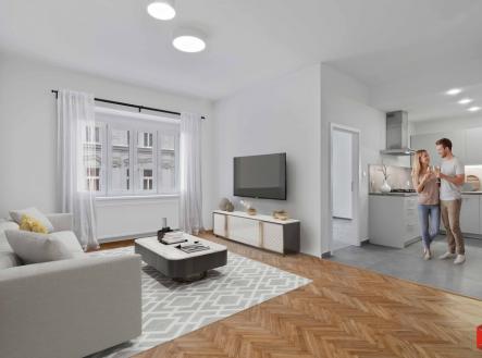 Prodej bytu, 3+kk, 91 m²