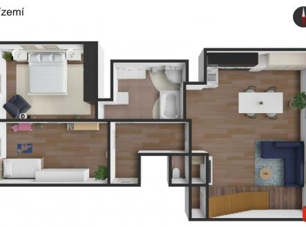 Prodej bytu, 4+kk, 130 m²