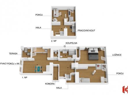 Prodej bytu, 4+kk, 136 m²