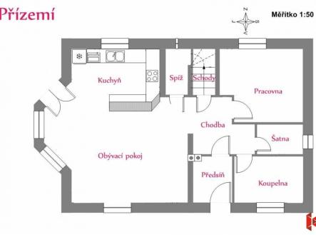Pronájem domu/vily, 125 m²