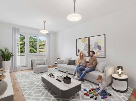 Prodej bytu, 3+kk, 56 m²
