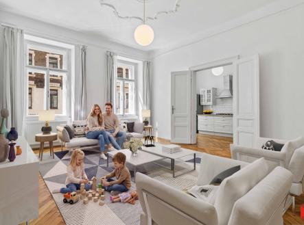 Prodej bytu, 4+1, 122 m²