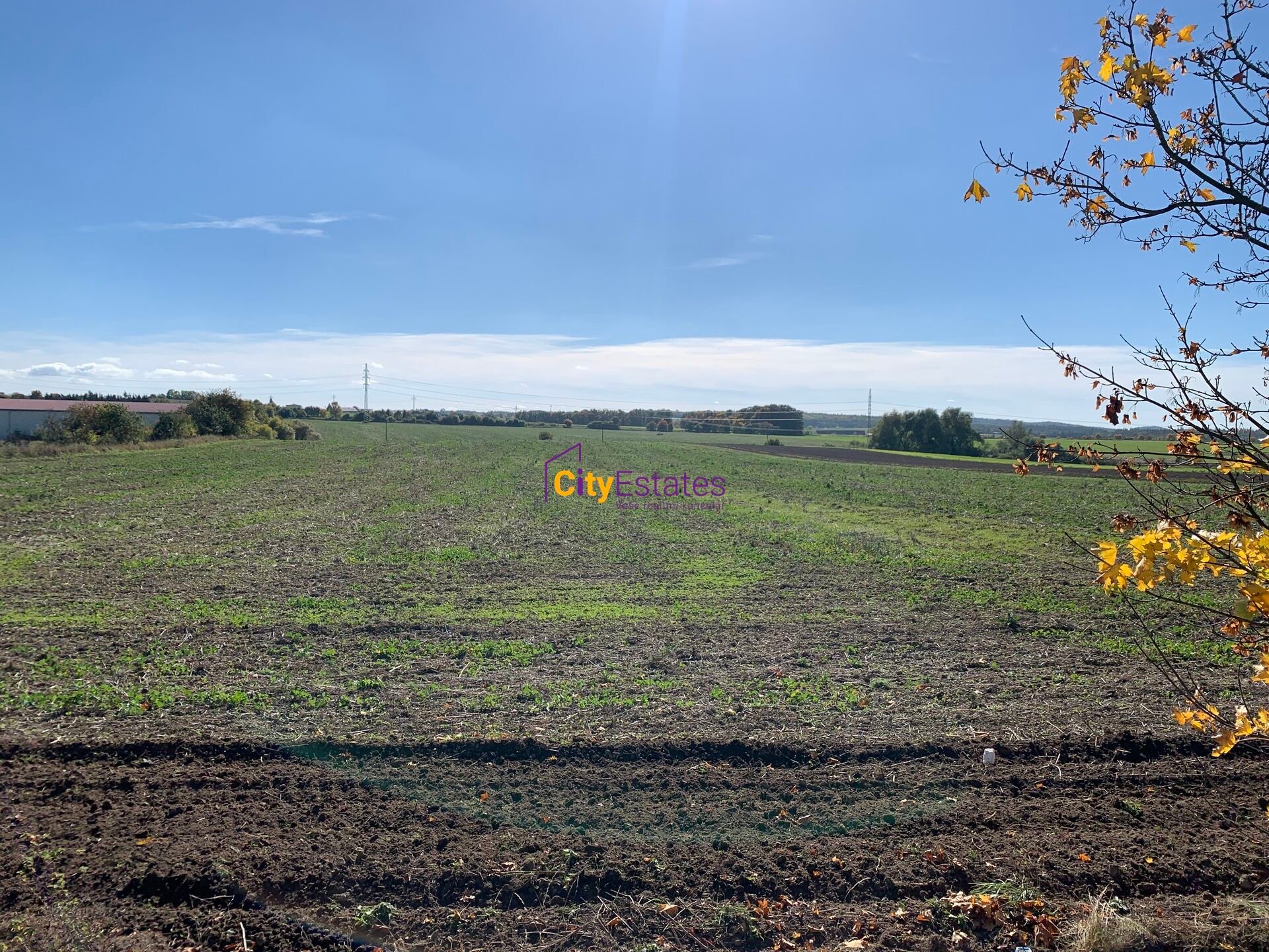 Prodej rovinatého pozemku v sousedství Červeného Újezdu, pole o výměře 22522 m2 , Unhošť