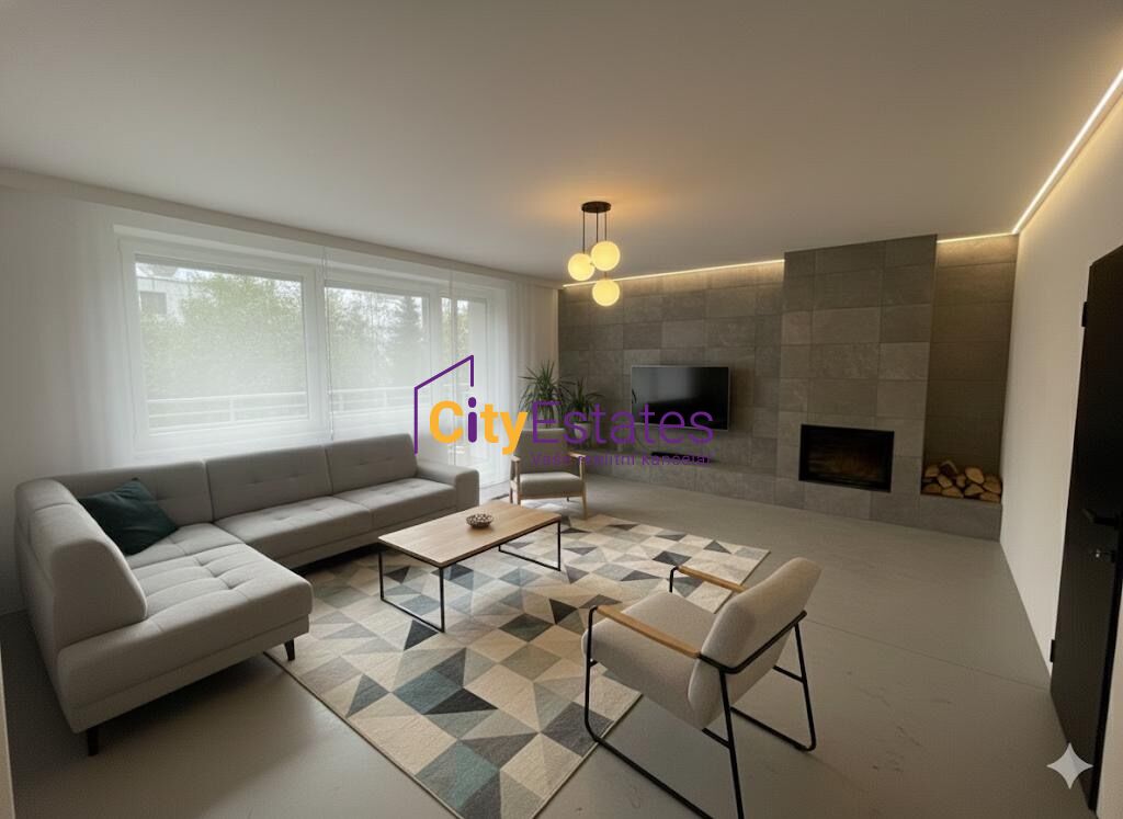 vizualizace obývací pokoj 1