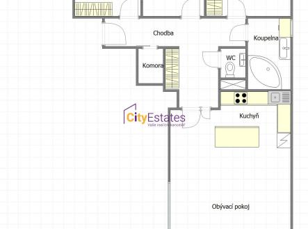 Prodej bytu, 4+kk, 100 m²