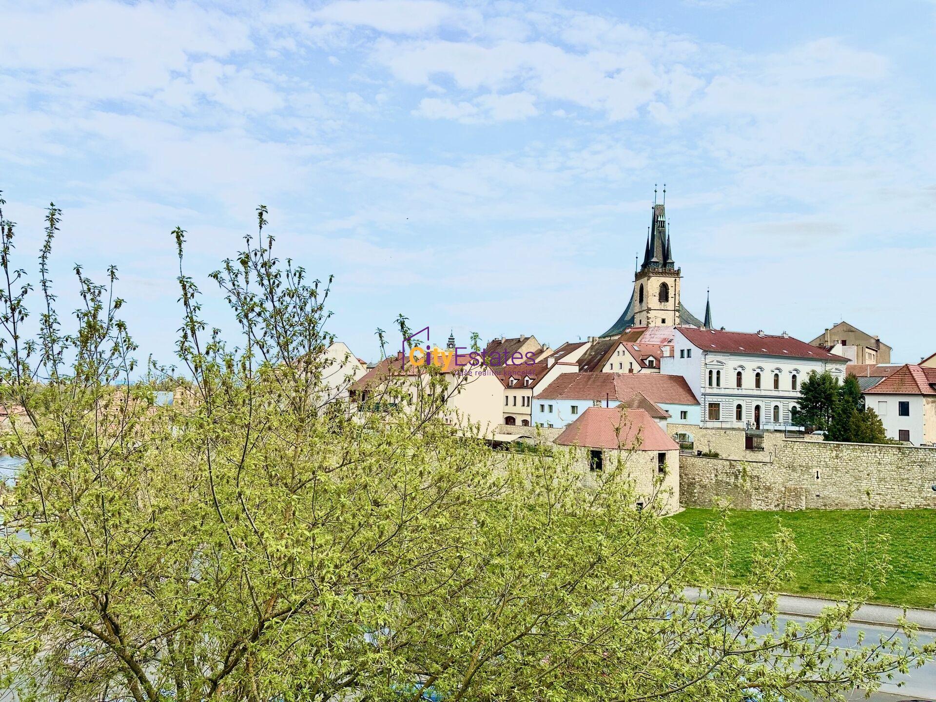 Prostorný, světlý byt s výhledem na staré město