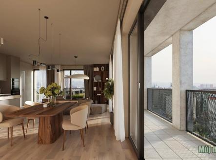 Prodej bytu, 4+kk, 119 m²