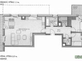 Pronájem bytu, 3+kk, 83 m²