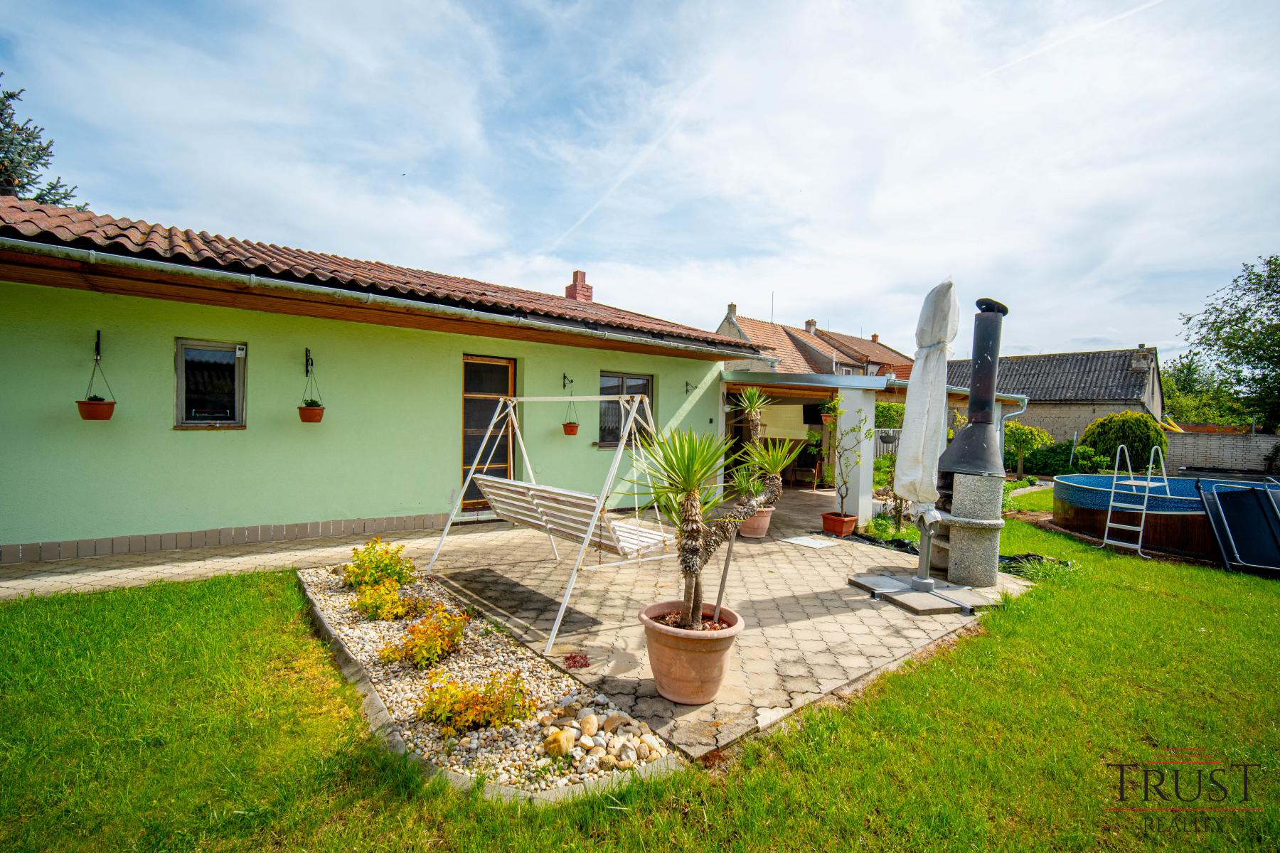 Prodej, rodinný dům, 187 m2, pozemek 922, G, S, pergola, bazén, Vnorovy, Lidéřovice