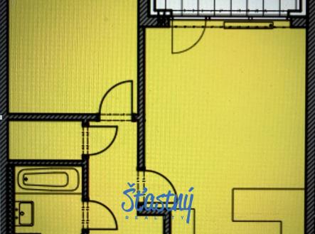 Prodej bytu, 2+kk, 52 m²