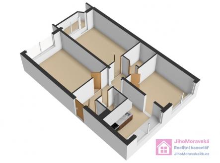 Pronájem bytu, 3+1, 78 m²