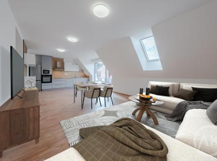 Pronájem bytu, 3+kk, 81 m²