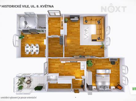 Prodej bytu, 3+1, 137 m²