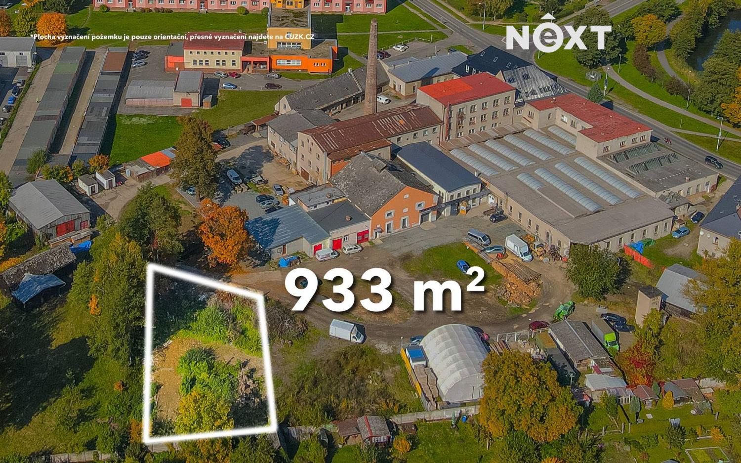 Pronájem pozemek Ostatní, 933㎡|Olomoucký kraj, Šumperk, Uničovská 296/46, 78701