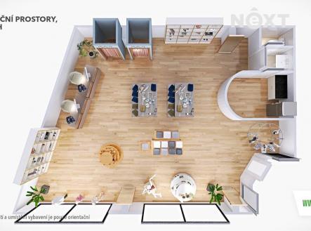Pronájem - komerční objekt, obchodní centrum, 83 m²