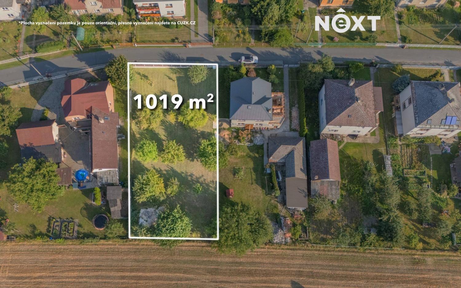 Prodej pozemek Bydlení, 1019㎡