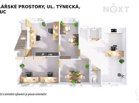 Pronájem kanceláře, 100 m²