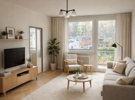 Prodej bytu, 3+1, 69 m²