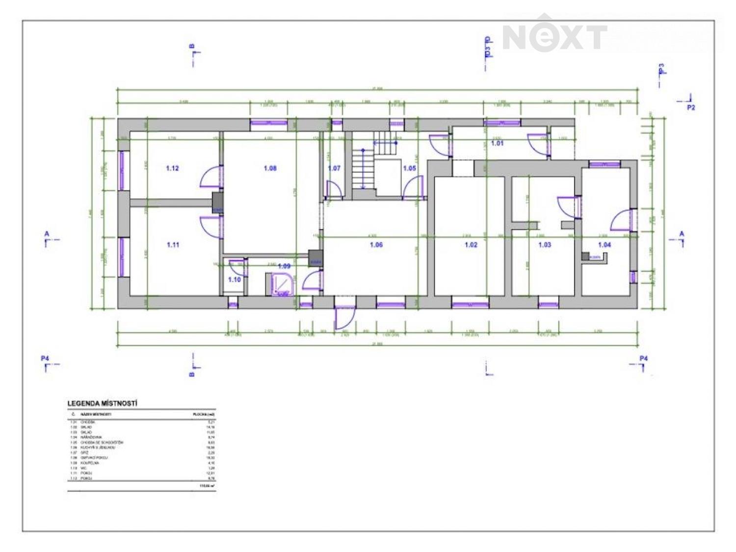 Prodej Rodinný dům, 115㎡|Olomoucký kraj, Šumperk, Zábřeh, Hněvkov, 68, 78901