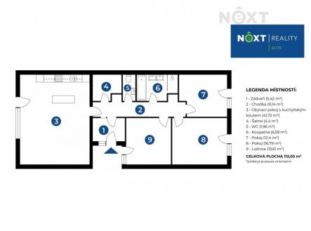Prodej domu/vily, 112 m²