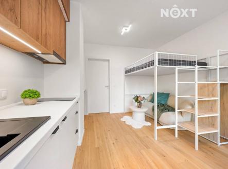 Pronájem bytu, 1+kk, 24 m²