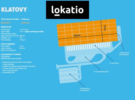 Pronájem komerčního objektu, sklad, 14 158 m²