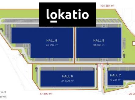 Pronájem - komerční objekt, sklad, 3 456 m²