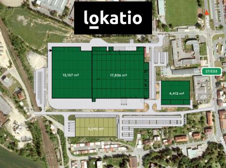 Pronájem - komerční objekt, sklad, 5 309 m²