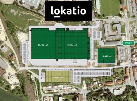 Pronájem komerčního objektu, sklad, 5 309 m²